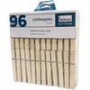 image:imageHOMZ 1220216 Clothes pin Natural Wood96 Count