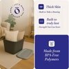 image:imageHOMZ 4Pack Durable Molded Bin Plastic Storage Containers wLids 18 Gallon Blue  Stackable Organizer Totes and Boxes for Bedroom Kitchen and Garage OrganizationBlack