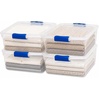 image:imageHOMZ Clear Plastic Storage Bins wLatching Lid 75 Qt Gray Latch 5 PackBlue