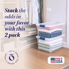 image:imageHOMZ Clear Plastic Storage Bins wLatching Lid 75 Qt Gray Latch 5 PackBlue