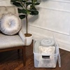 image:imageHOMZ Clear Plastic Storage Bins wLatching Lid 75 Qt Gray Latch 5 PackGray