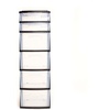 image:imageHOMZ Drawer Tower 6Tier Storage for Home Organization Black Frame1