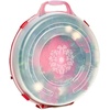 image:imageHOMZ Holiday Storage 24 Clear Plastic Wreath Container Red 3 PackRed