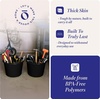 image:imageHOMZ Utility Tub Storage Bucket with Rope Handles 17 Gal Black 2 PackBlack