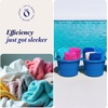image:imageHOMZ Utility Tub Storage Bucket with Rope Handles 17 Gal Black 2 PackBlue