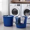 image:imageHOMZ Utility Tub Storage Bucket with Rope Handles 18 Gal Black 2 PackBlue