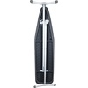 image:imageHomz TLeg Clothes Ironing Board Portable Compact Foldable Standard Size Adjustable Height with Foam Pad amp Cotton Cover Charcoal GrayCharcoal Gray