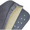 image:imageHomz TLeg Clothes Ironing Board Portable Compact Foldable Standard Size Adjustable Height with Foam Pad amp Cotton Cover Charcoal GrayCharcoal Gray