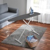 image:imageHomz TLeg Clothes Ironing Board Portable Compact Foldable Standard Size Adjustable Height with Foam Pad amp Cotton Cover Charcoal GrayGray