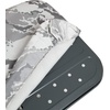image:imageHomz TLeg Clothes Ironing Board Portable Compact Foldable Standard Size Adjustable Height with Foam Pad amp Cotton Cover Charcoal GrayGray Marble