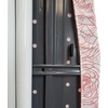image:imageHomz TLeg Clothes Ironing Board Portable Compact Foldable Standard Size Adjustable Height with Foam Pad amp Cotton Cover Charcoal GrayPink Peony