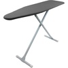 image:imageHomz TLeg Clothes Ironing Board Portable Compact Foldable Standard Size Adjustable Height with Foam Pad amp Cotton Cover Charcoal GrayGray