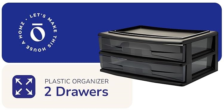 Homz｜Storage Organizer Bins，Practical Home Storage & Organization Solutions