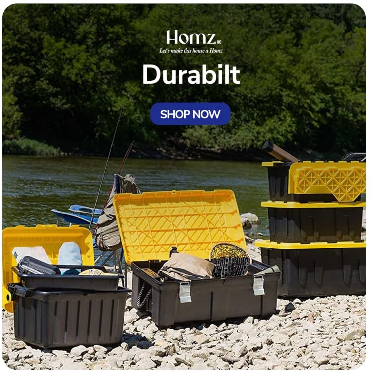 Homz｜Storage Organizer Bins，Practical Home Storage & Organization Solutions